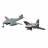 Tamiya Messerschmitt ME262A et Messerschmitt ME163B