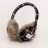 Tartan earmuffs - Noir