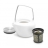 Théière porcelaine et inox