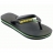 Tongs HAVAIANAS Brasil Logo Enfant Noir