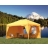 Tonnelle prestige jaune 12 m2