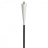 Torche de jardin inox poli design Orchas