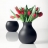 Vase caoutchouc Noir - grand modèle