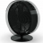Ventilateur Lilly noir