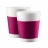 Verres double paroi Bodum Canteen 20 cl rose