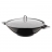 Wok Chambord fonte émaillée + couvercle 37 cm - Bodum
