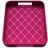 Zak designs Plateau gallery rectangulaire - Framboise : 32.5 x 26 cm