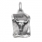 Zodiaque grand parchemin taureau argent