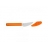 Couteau à pizza céramique ZUNY pizza 8.3cm céramique silicone orange